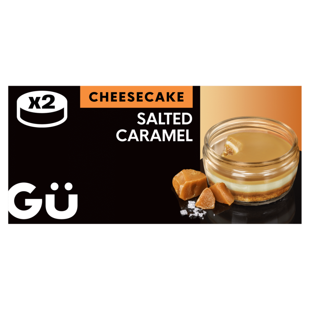Gü Salted Caramel Cheesecake 2 x 82g (164g)