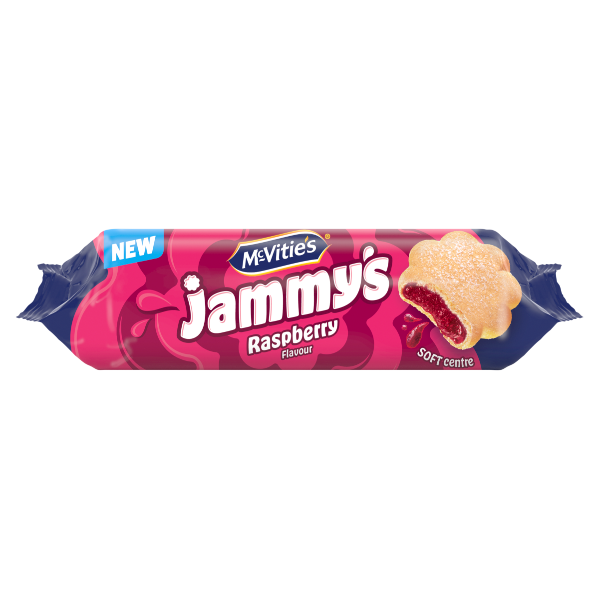 McVitie’s Jammy’s Raspberry Flavour 136.5g