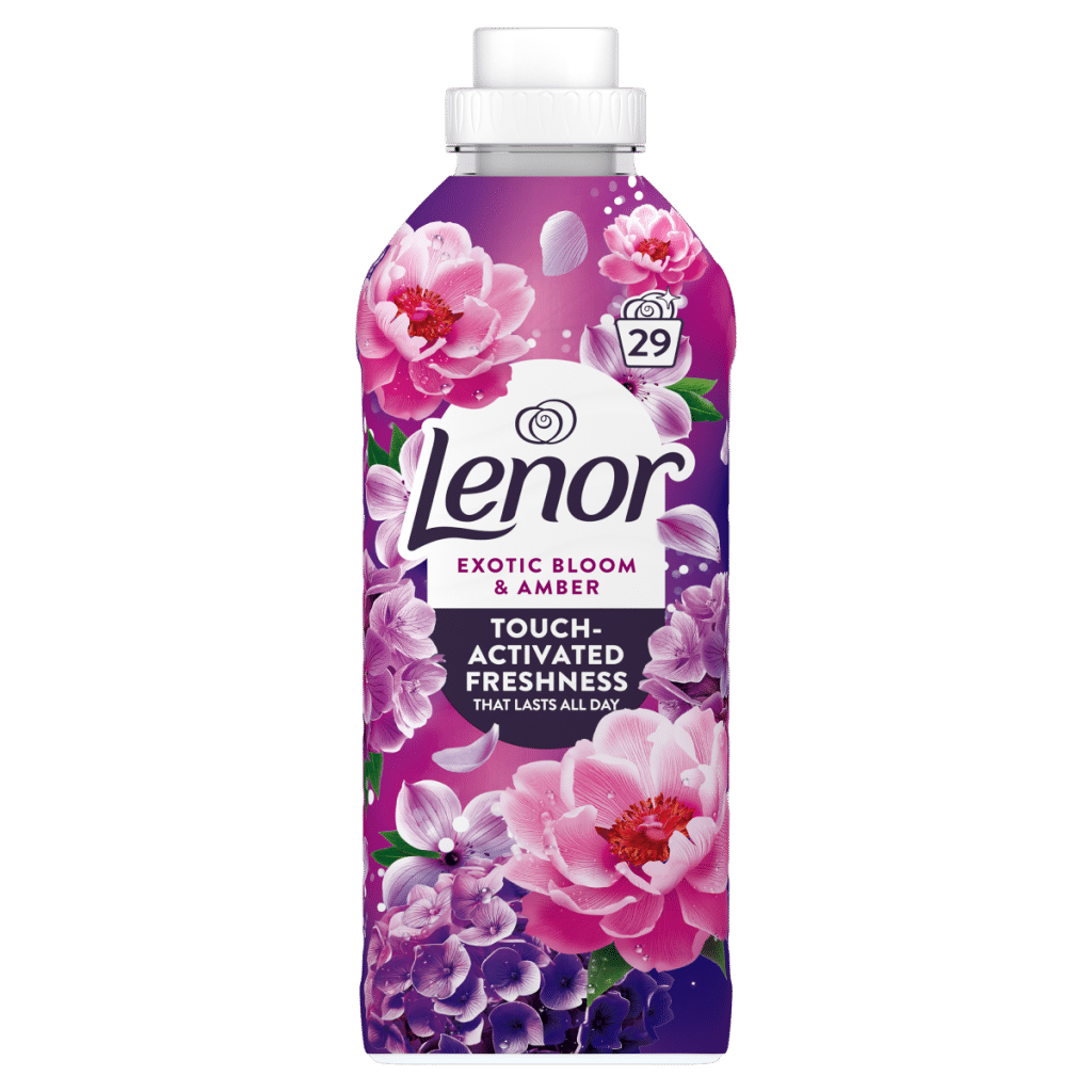 Lenor Fabric Conditioner 29 Washes, Exotic Bloom & Amber