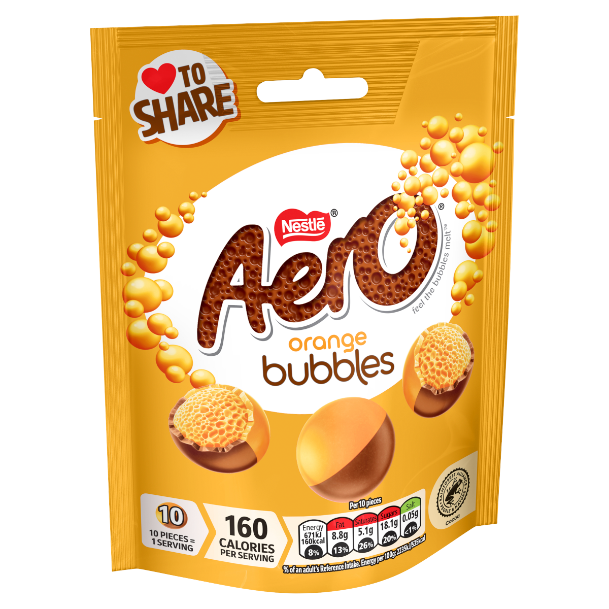 Aero Orange Bubbles 92g
