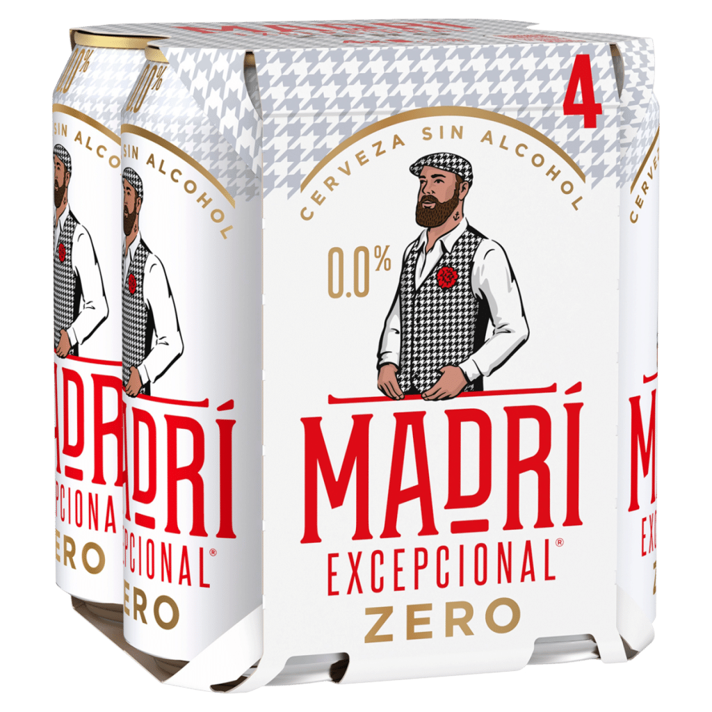 Madrí Excepcional Zero 4 x 440ml