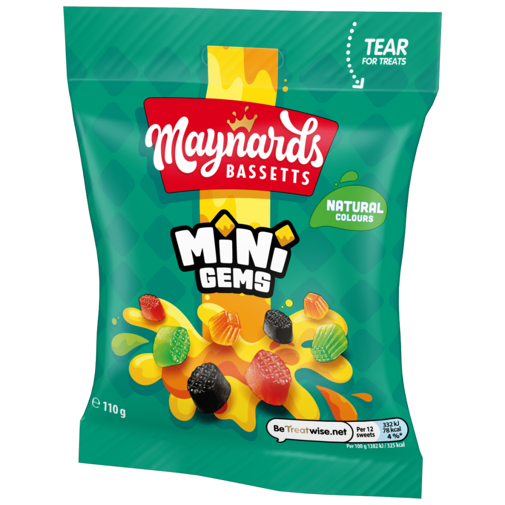 Maynards Bassetts Mini Gems Candy 110g