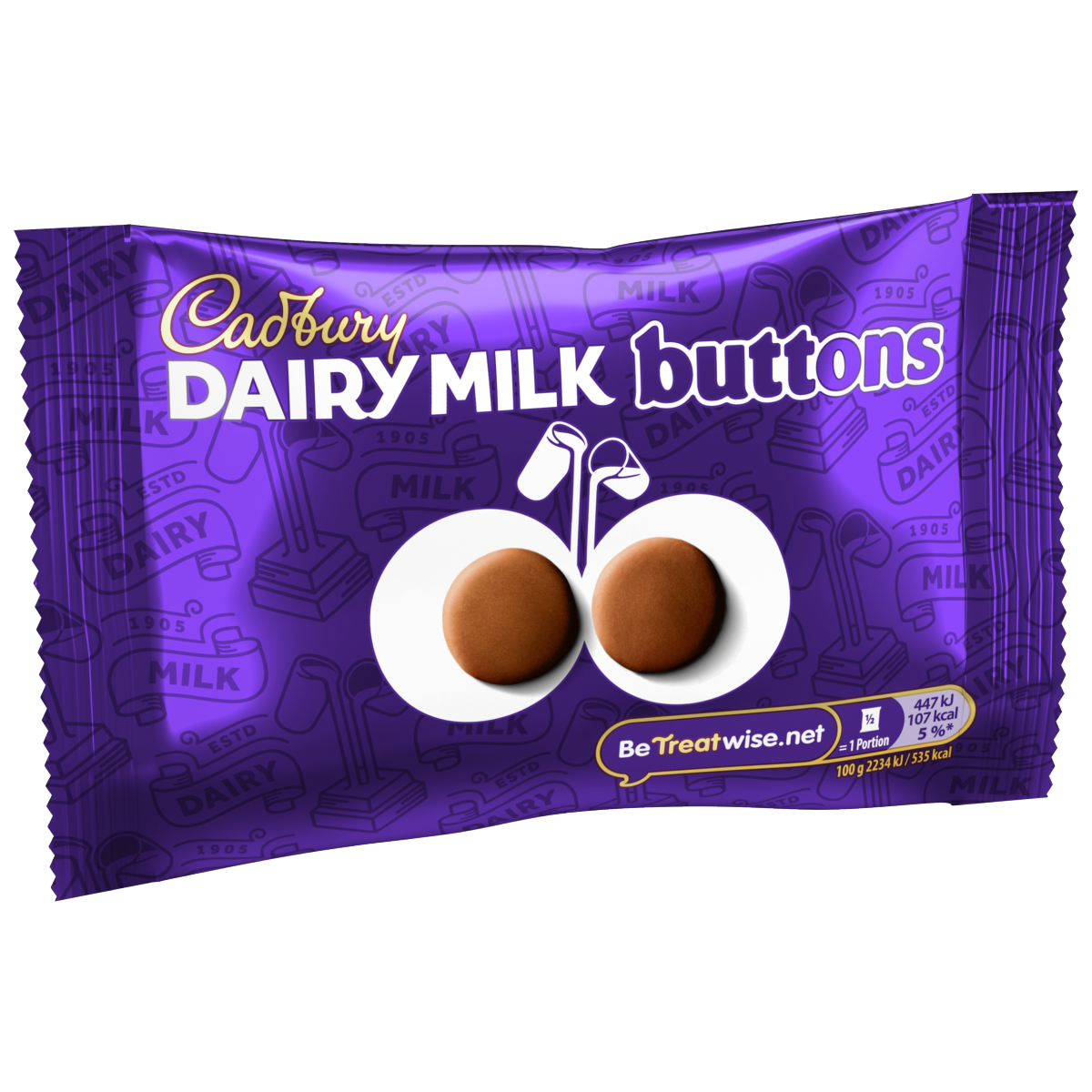 Cadbury Dairy Milk Chocolate Buttons Bag 40 g