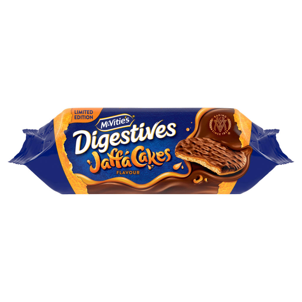 McVitie’s Limited Edition Digestives Jaffa Cakes Flavour 250g