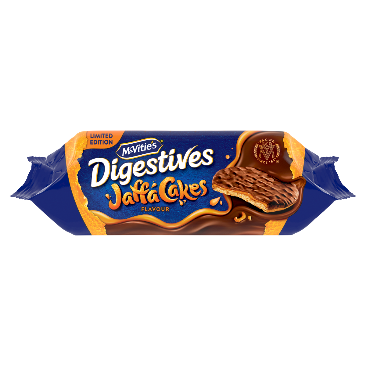 McVitie’s Limited Edition Digestives Jaffa Cakes Flavour 250g