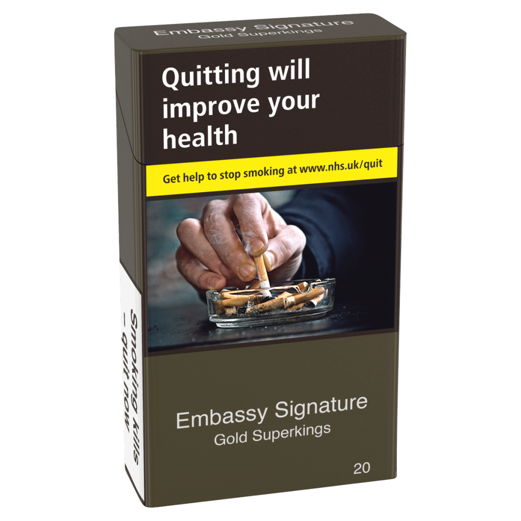 Embassy Signature Gold Superkings 20