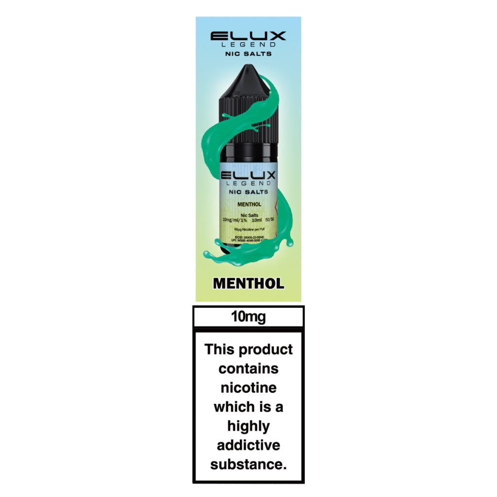 Elux Legend Nic Salts Menthol 10mg