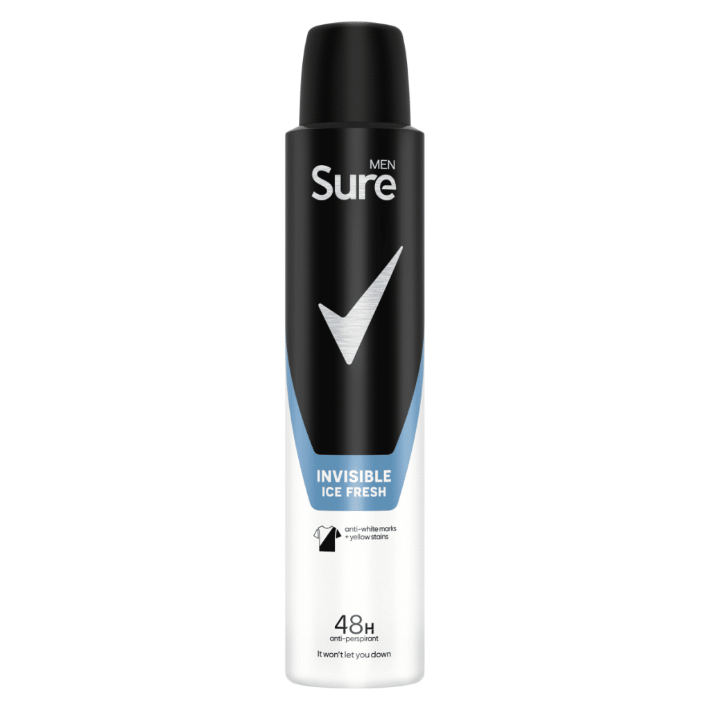 Sure Men Invisible Ice Fresh Anti-Perspirant Aerosol 200 ml