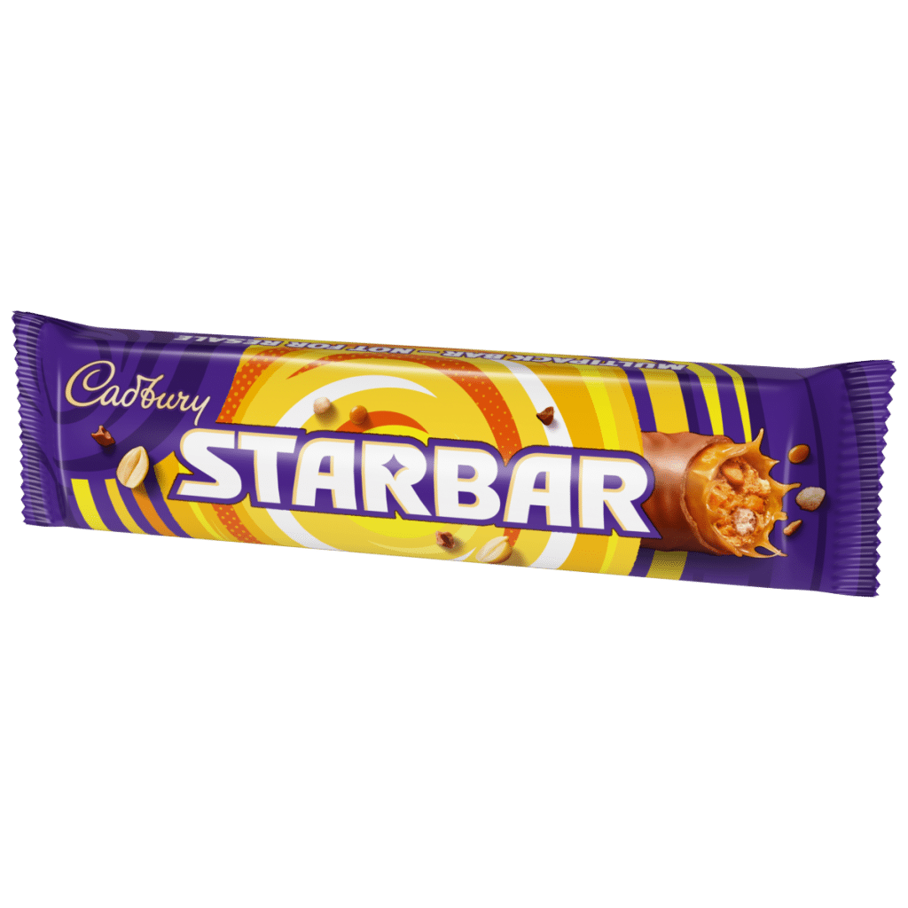 Cadbury Starbar Chocolate Bar 4 Pack Multipack (4x37g) 148 g