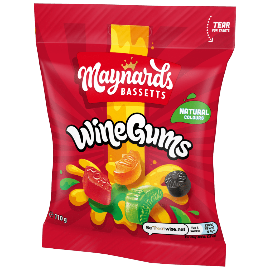 Maynards Bassetts Wine Gums Candy 110g