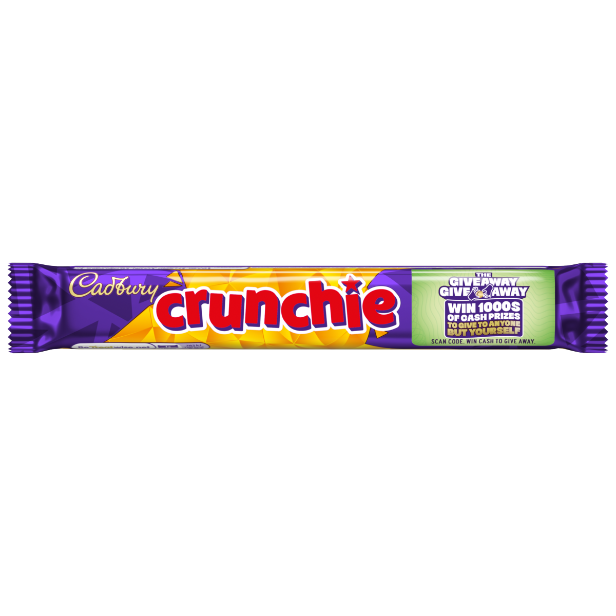 Cadbury Crunchie Milk Chocolate Bar 40 g