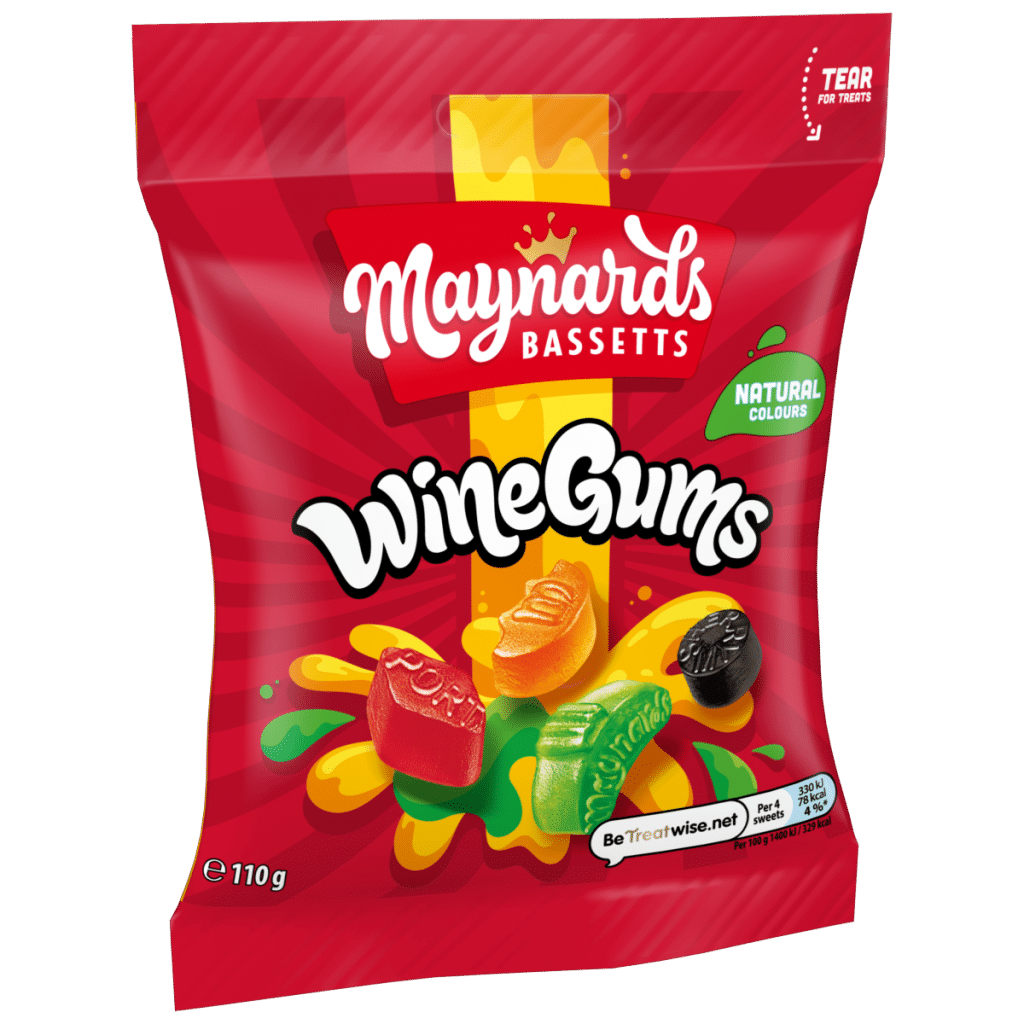 Maynards Bassetts Wine Gums Candy 110g