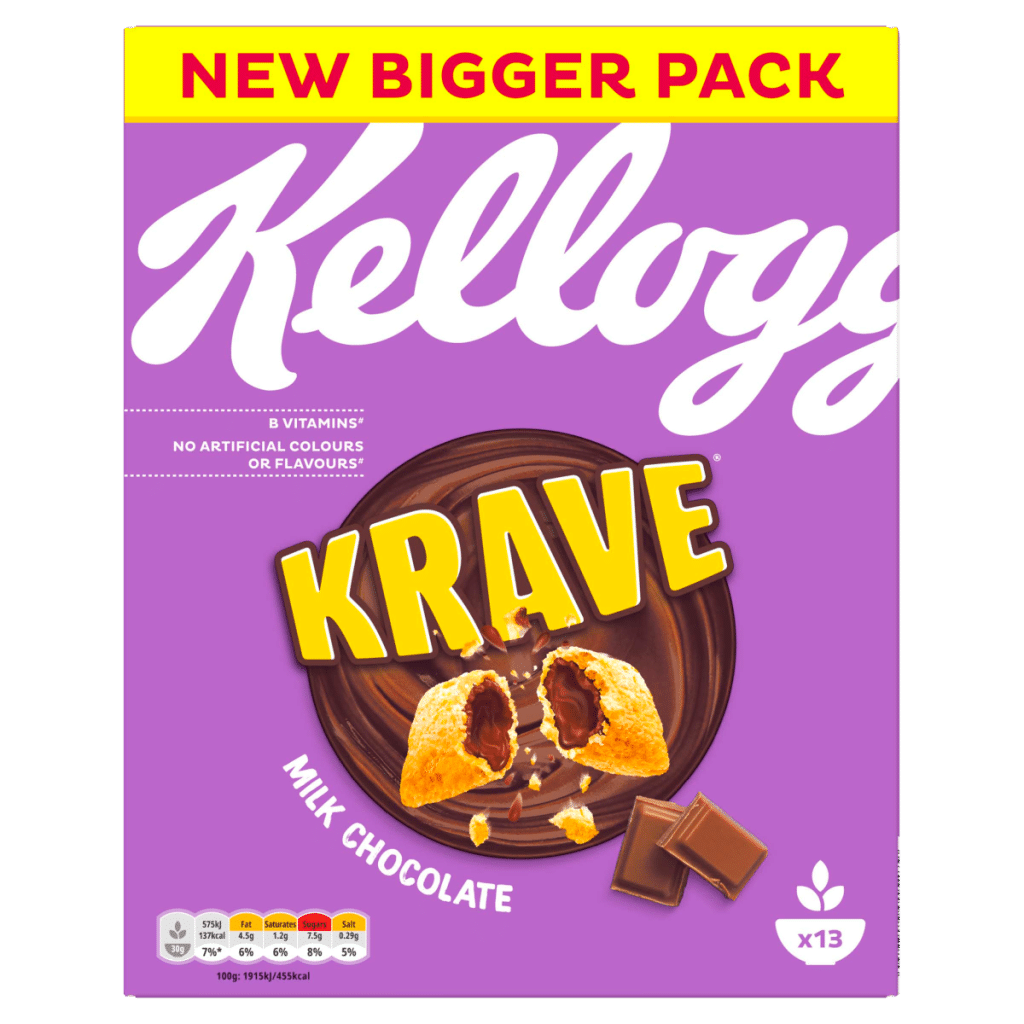 Kellogg’s Krave Milk Chocolate 410g
