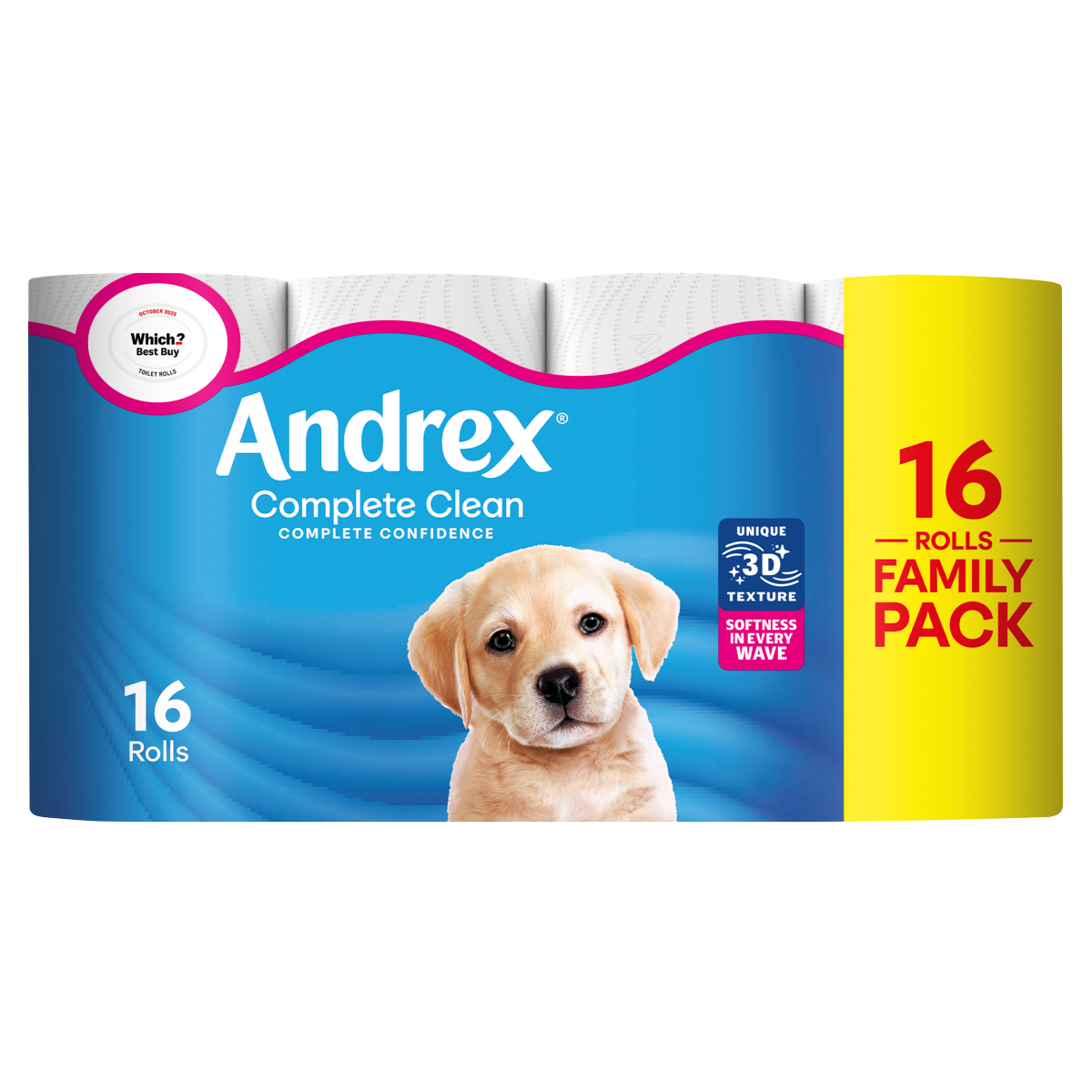 Andrex Complete Clean 16 Rolls