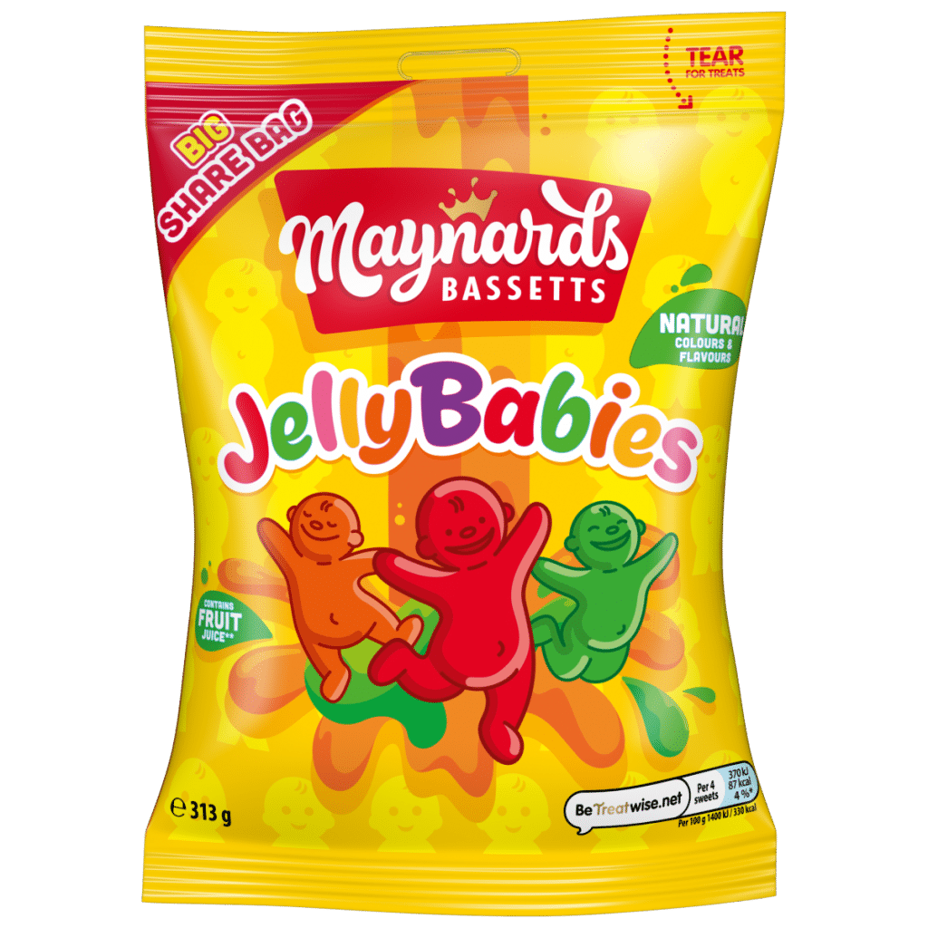 Maynards Bassetts Jelly Babies Candy 313g