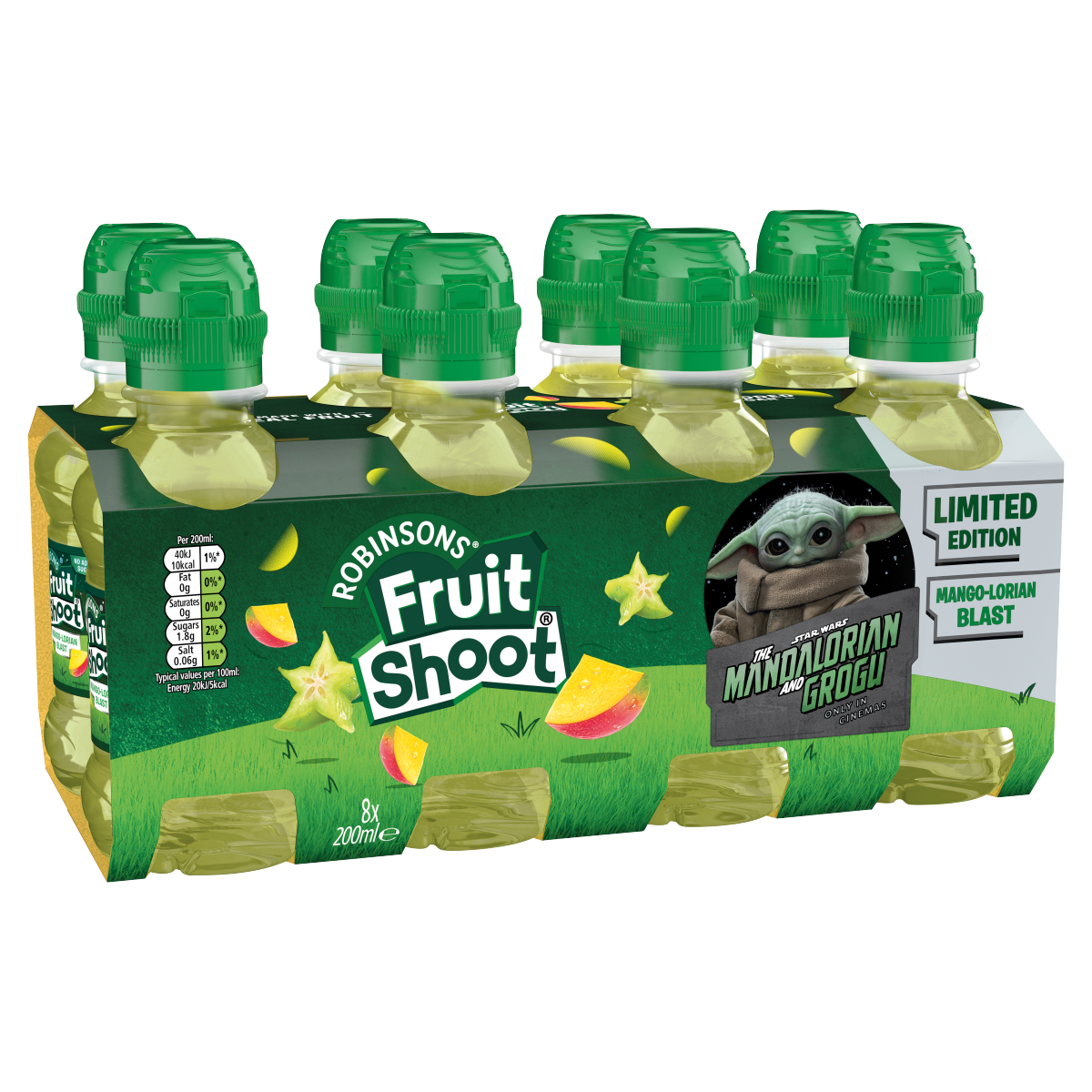 Robinsons Fruit Shoot Limited Edition Mango-Lorian Blast 8 x 200ml