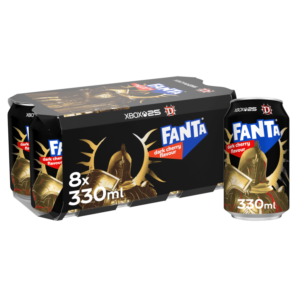 Fanta Dark Cherry 8 x 330ml Cans