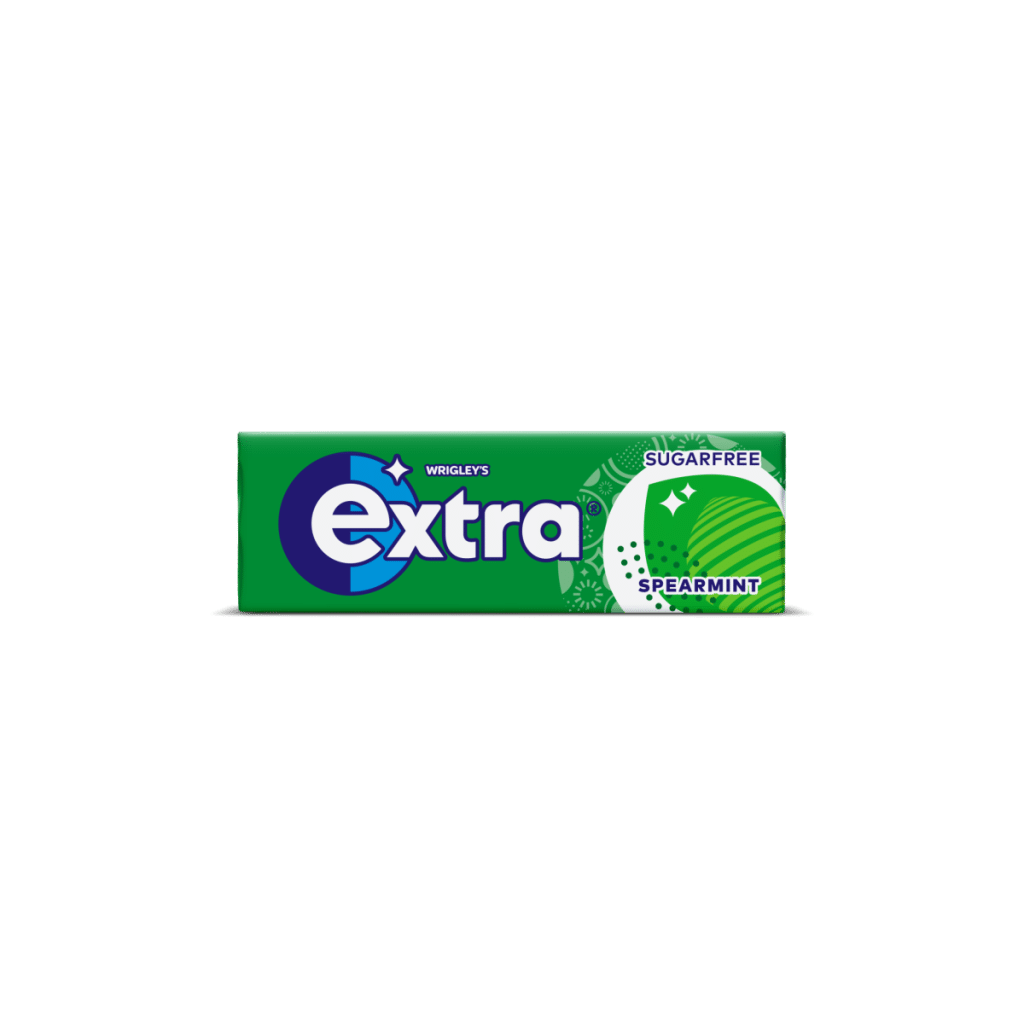 Extra Spearmint Sugar Free Chewing Gum x10 Pieces