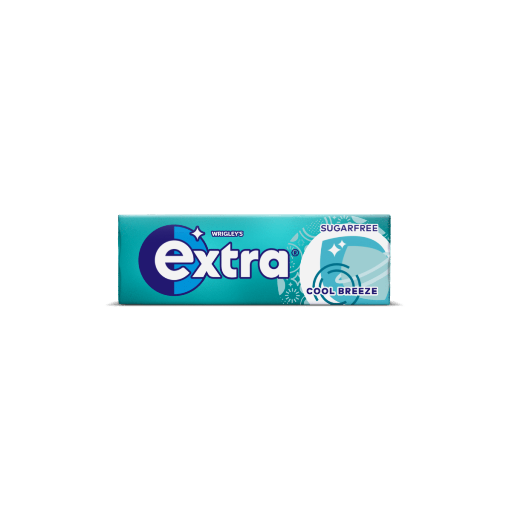 Extra Cool Breeze Sugar Free Chewing Gum x10 Pieces