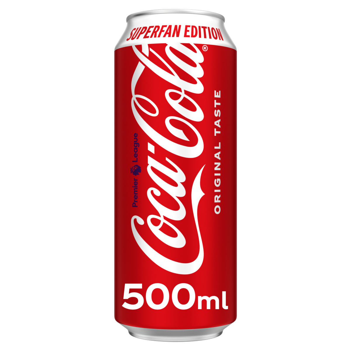 Coca-Cola Original Taste 500ml Superfan Can