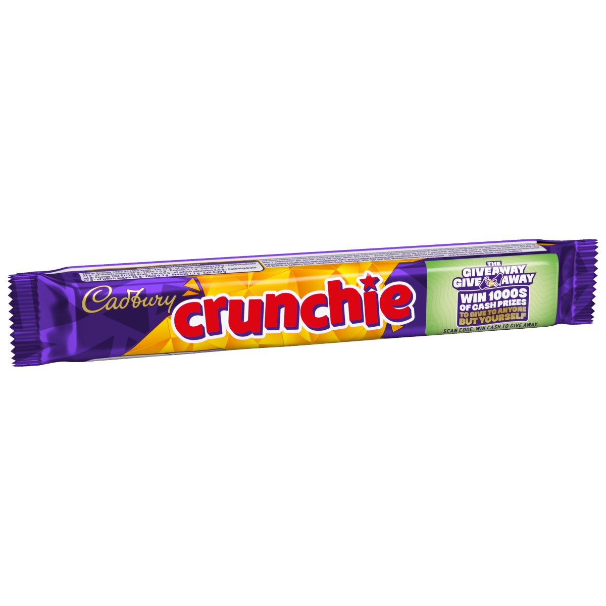 Cadbury Crunchie Milk Chocolate Bar 40 g