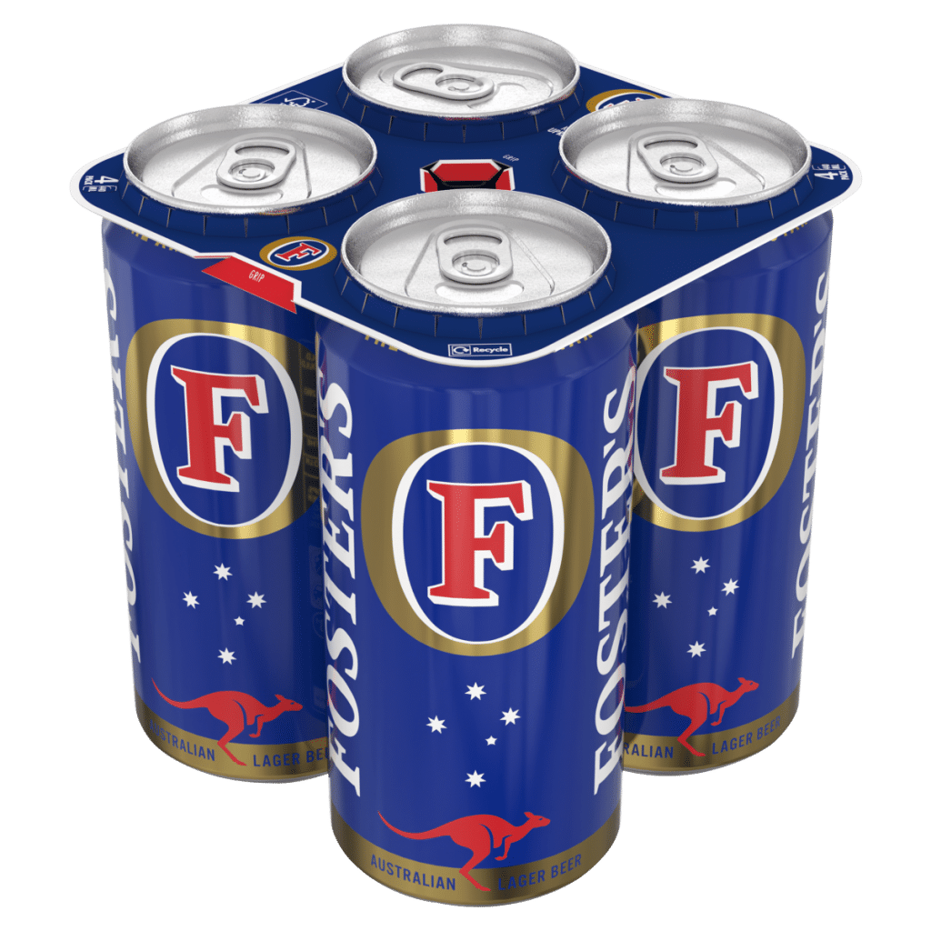 Foster’s The Amber Nectar Australian Lager Beer Can 440ml