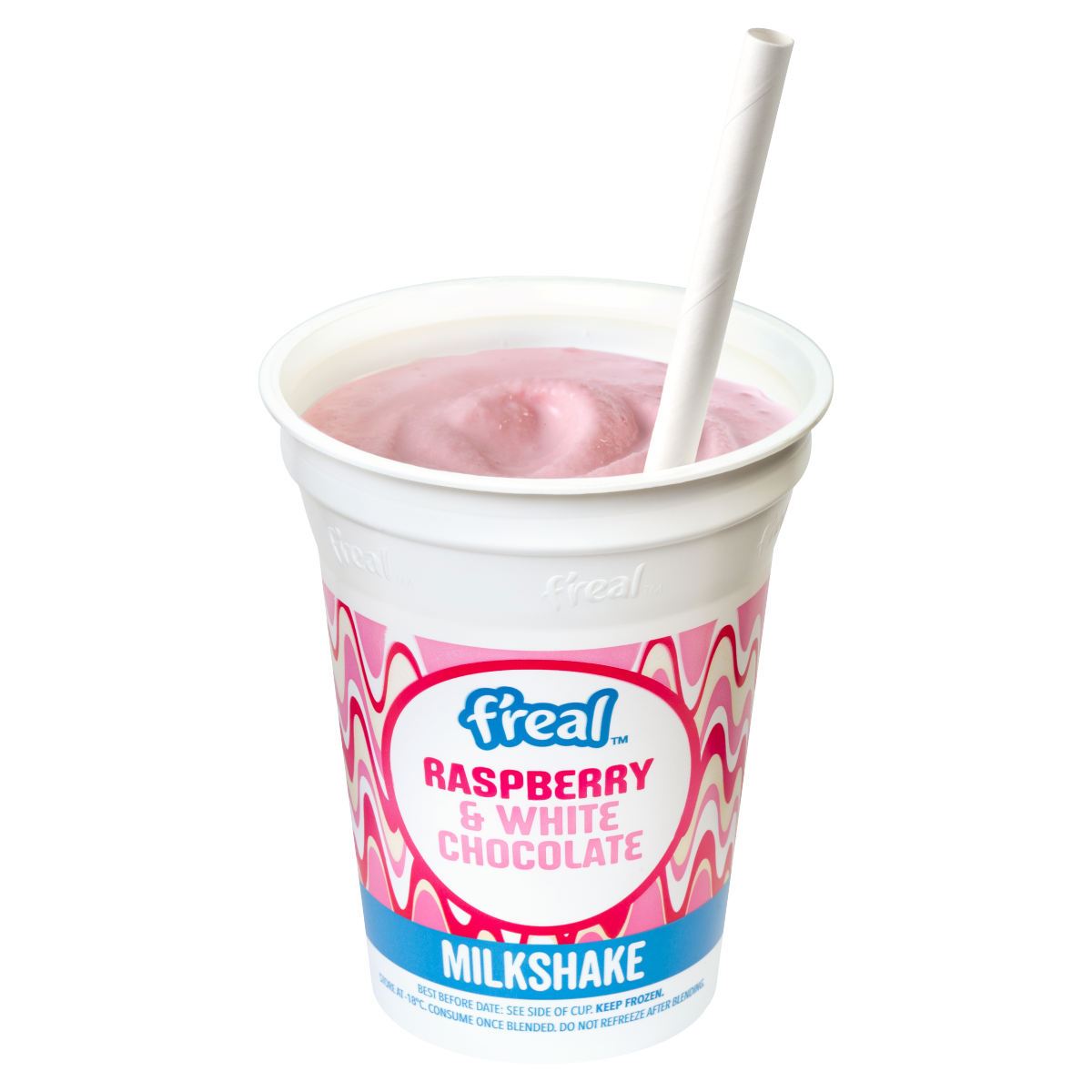 F’real Raspberry & White Chocolate Milkshake 250g