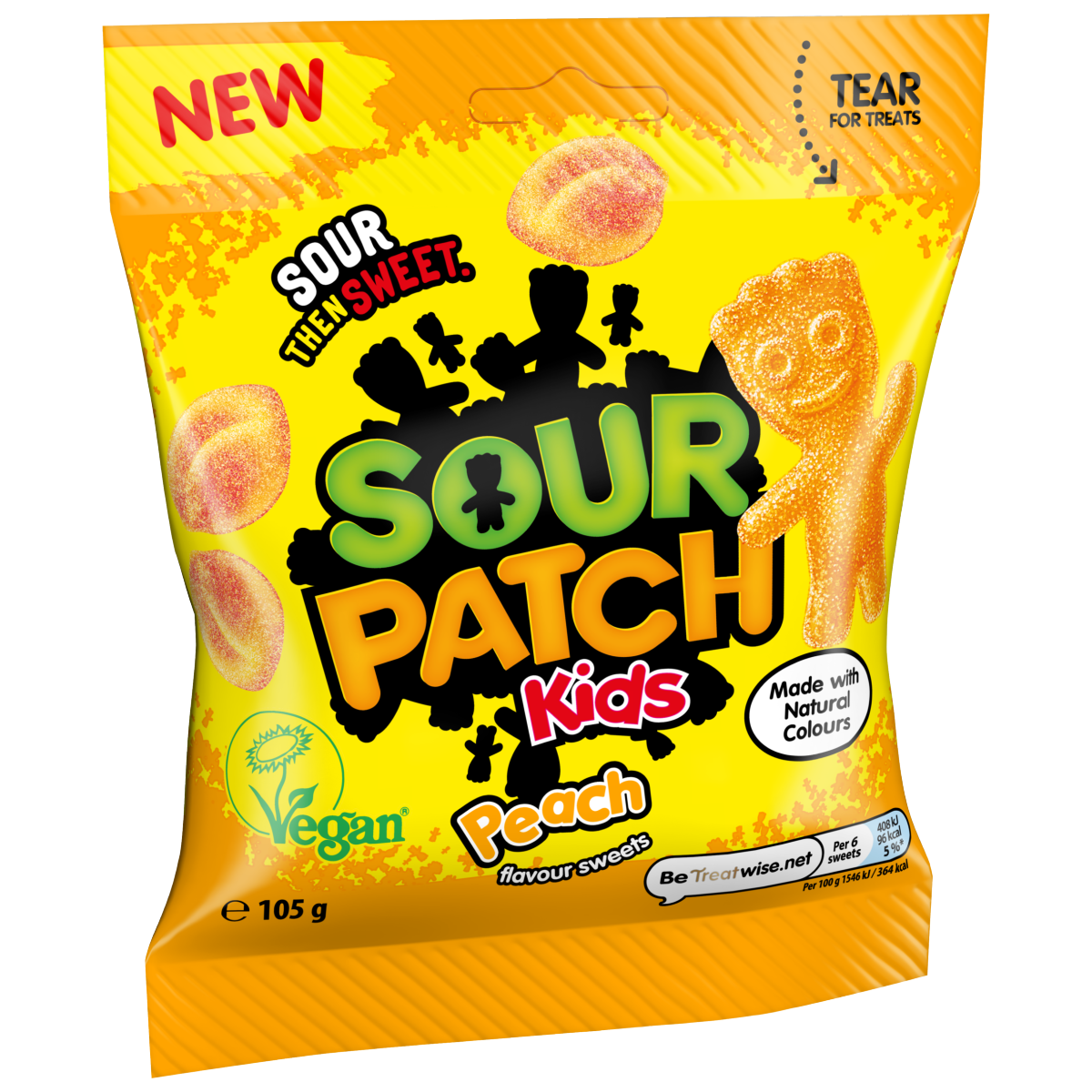 Sour Patch Kids Peach Candy 105g