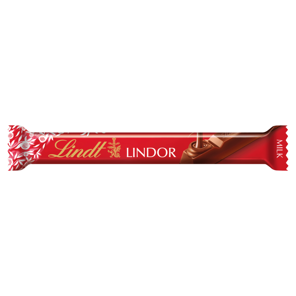 Lindt Lindor Milk Chocolate Treat Bar 38g