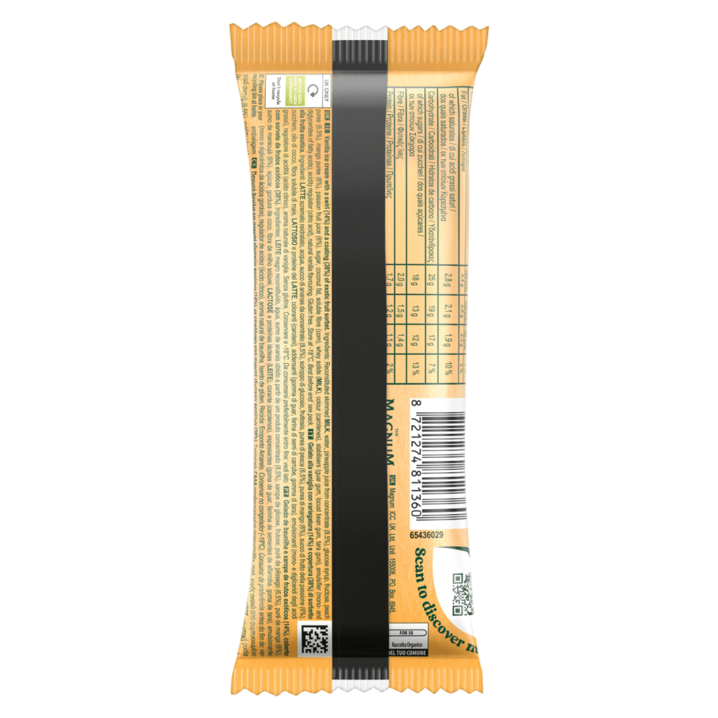 Solero Exotic Ice Cream Stick 90 ml