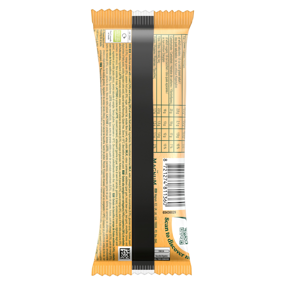 Solero Exotic Ice Cream Stick 90 ml