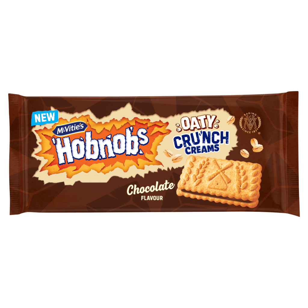 McVitie’s Hobnobs Oaty Crunch Creams Chocolate Flavour 100g