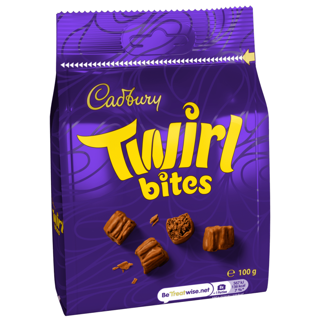 Cadbury Twirl Bites Chocolate Bag 100g