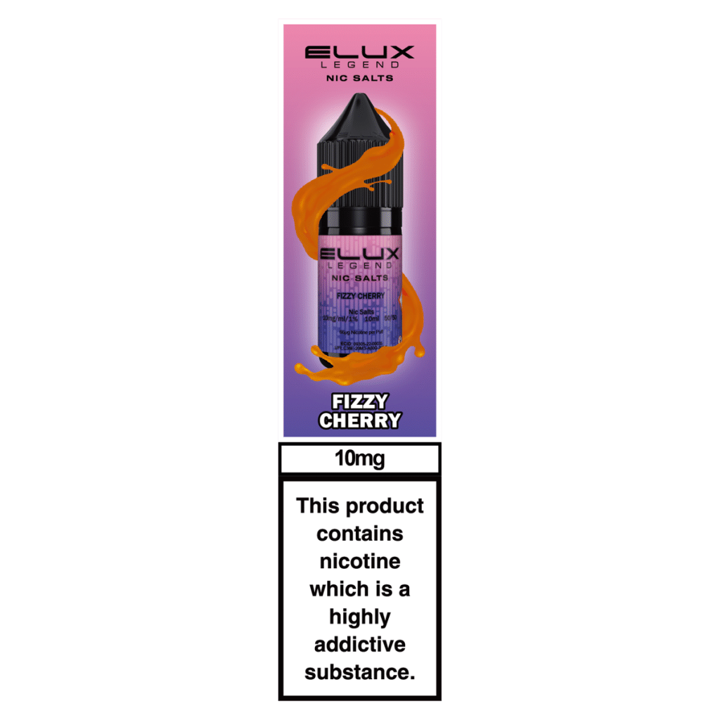Elux Legend Nic Salts Fizzy Cherry 10mg