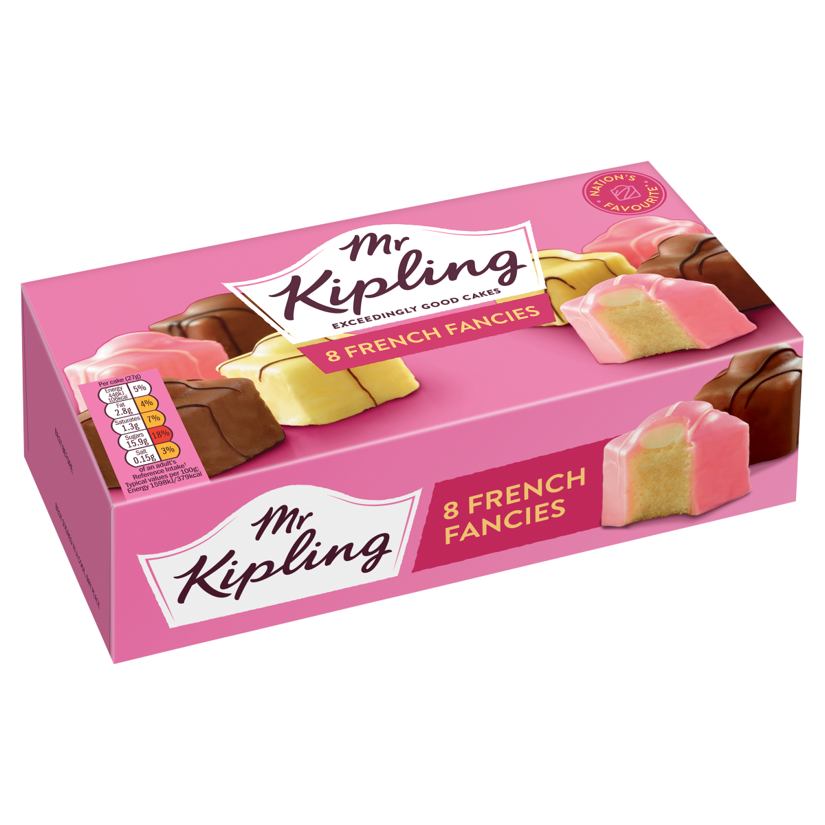Mr Kipling 8 French Fancies