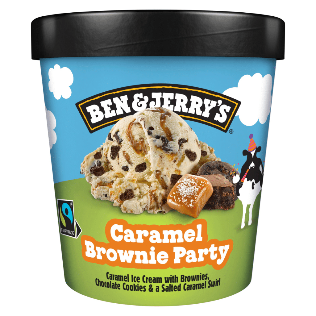 Ben & Jerry’s Ice Cream Caramel Brownie Party 465 ML
