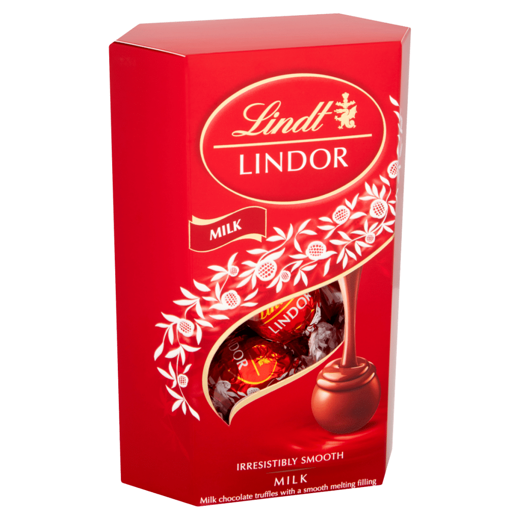 Lindt Lindor Milk Chocolate Truffles Box 200g