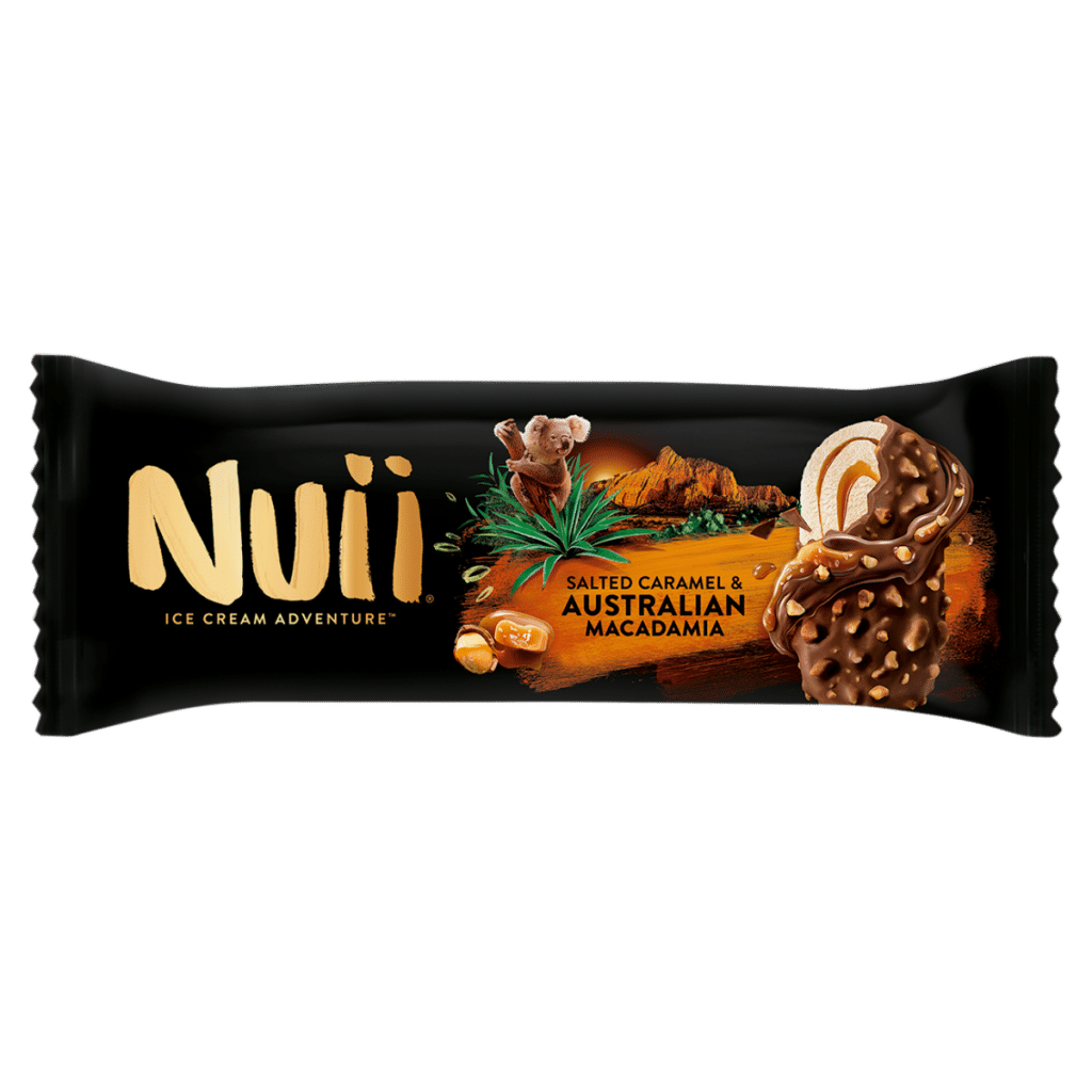Nuii Ice Cream Adventure Salted Caramel & Australian Macadamia 90ml