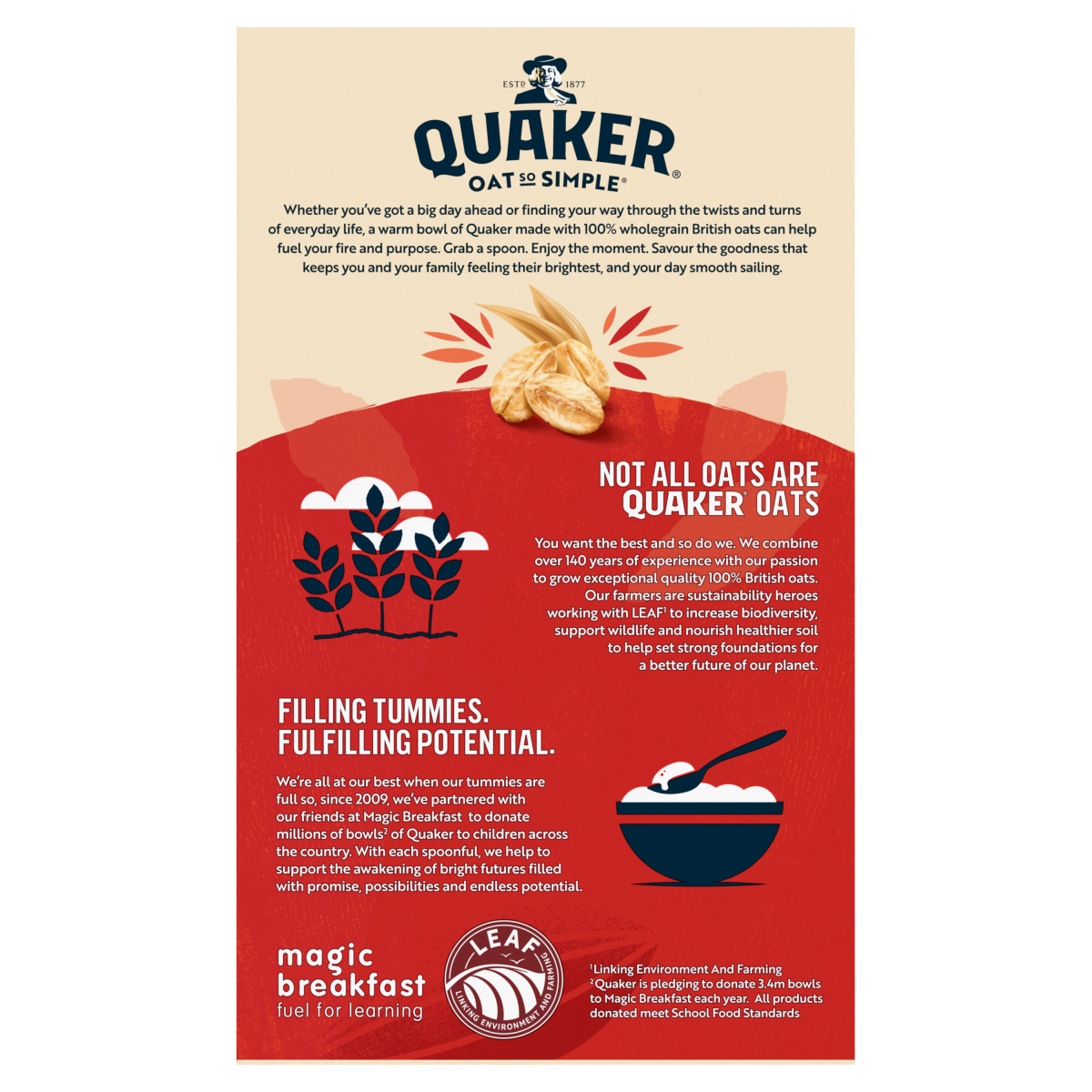 Quaker Oat So Simple Original Big Pack Porridge Sachets 12x27g