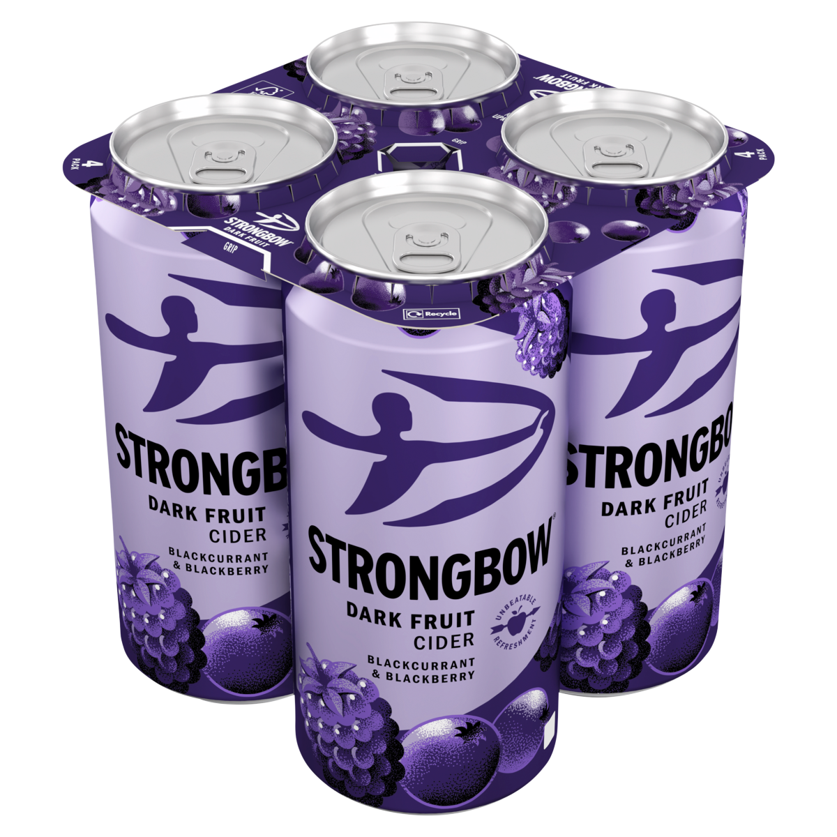 Strongbow Dark Fruit Cider Can 440ml