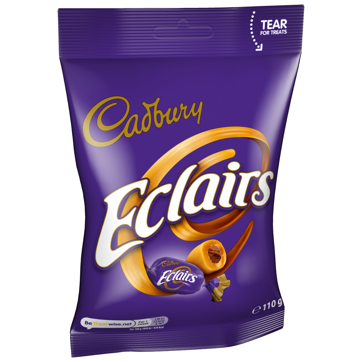 Cadbury Eclairs Sugar Confectionery 110g