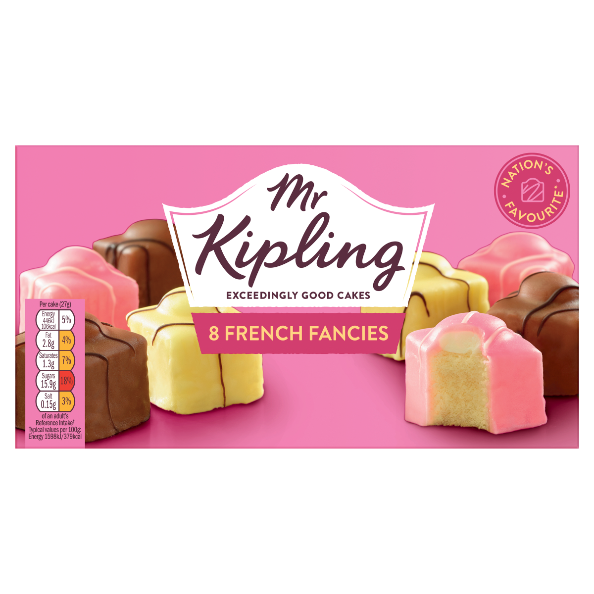 Mr Kipling 8 French Fancies