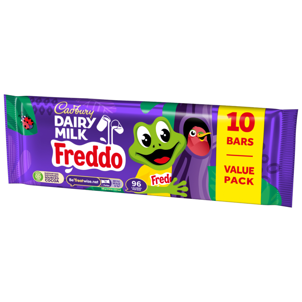 Cadbury Dairy Milk Freddo Chocolate Bar 10 Pack Multipack 180 g (10 x 18g)