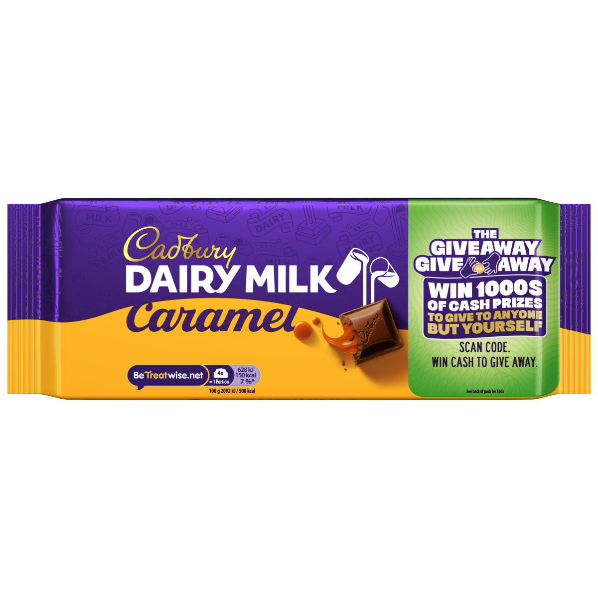 Cadbury Dairy Milk Caramel Chocolate Bar 180 g
