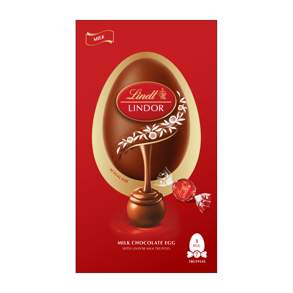 Lindt Lindor Easter Egg Milk Chocolate 183g