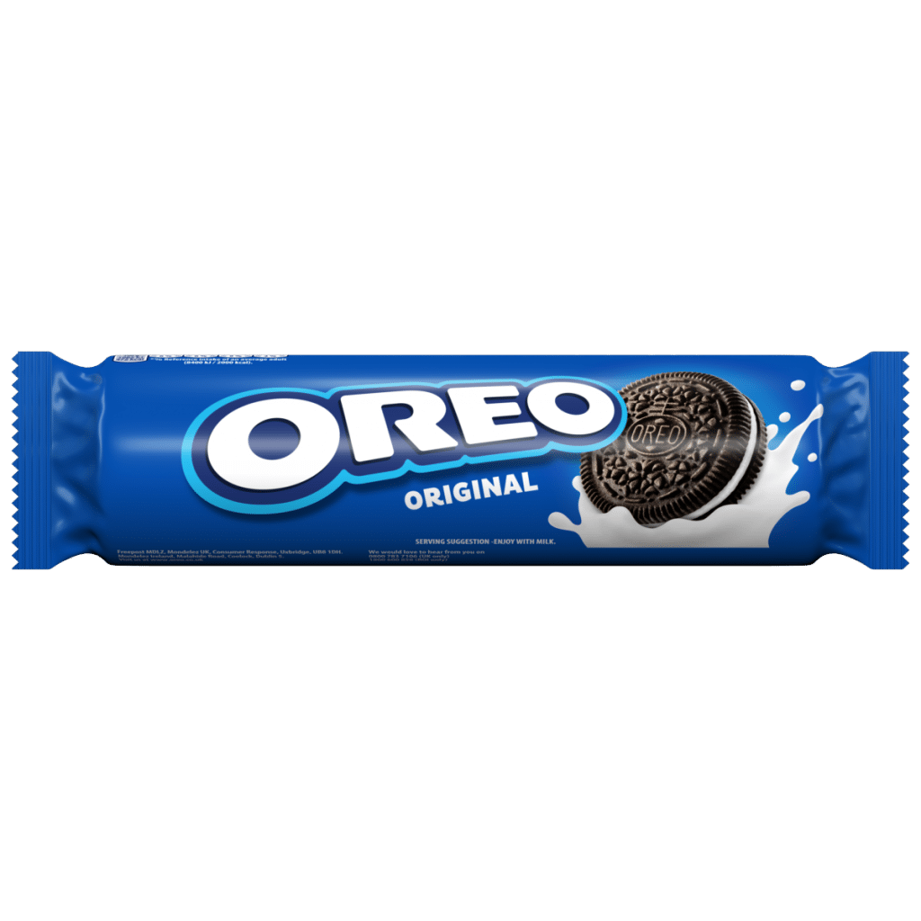 OREO Vanilla Cookie Chocolate Sandwich Biscuits 154 g