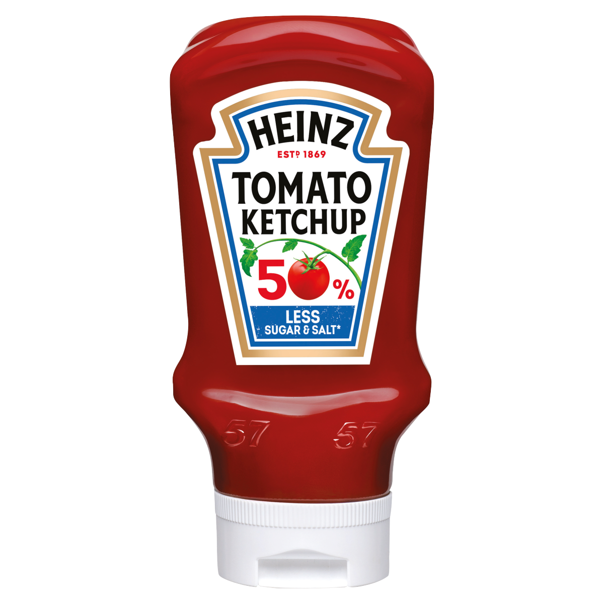 Heinz Tomato Ketchup 50% Less Salt & Sugar 400ml
