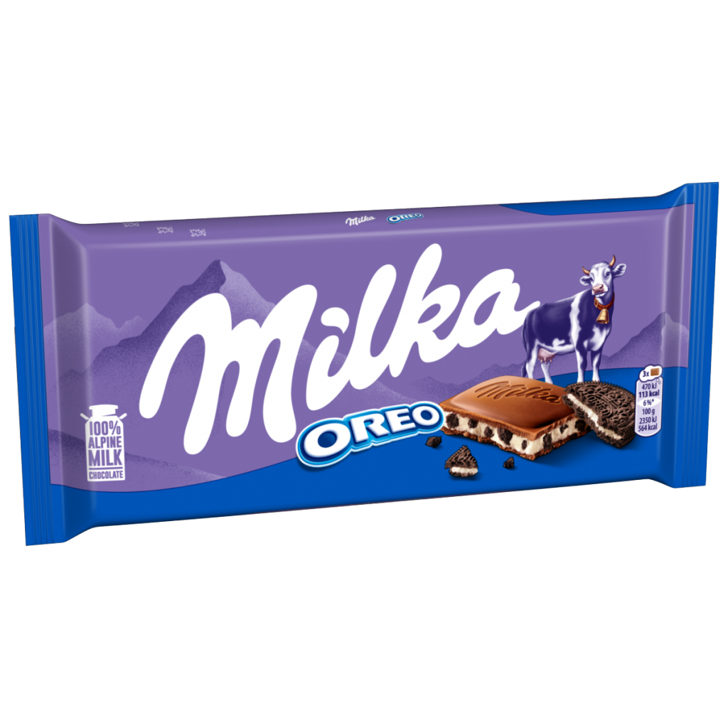 Milka with Oreo Chocolate Bar 100g