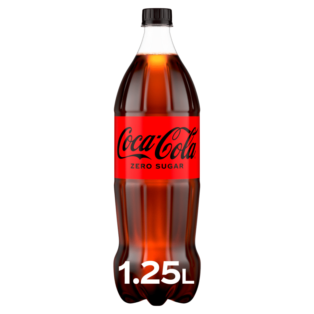 Coca-Cola Zero Sugar 1.25L Bottle