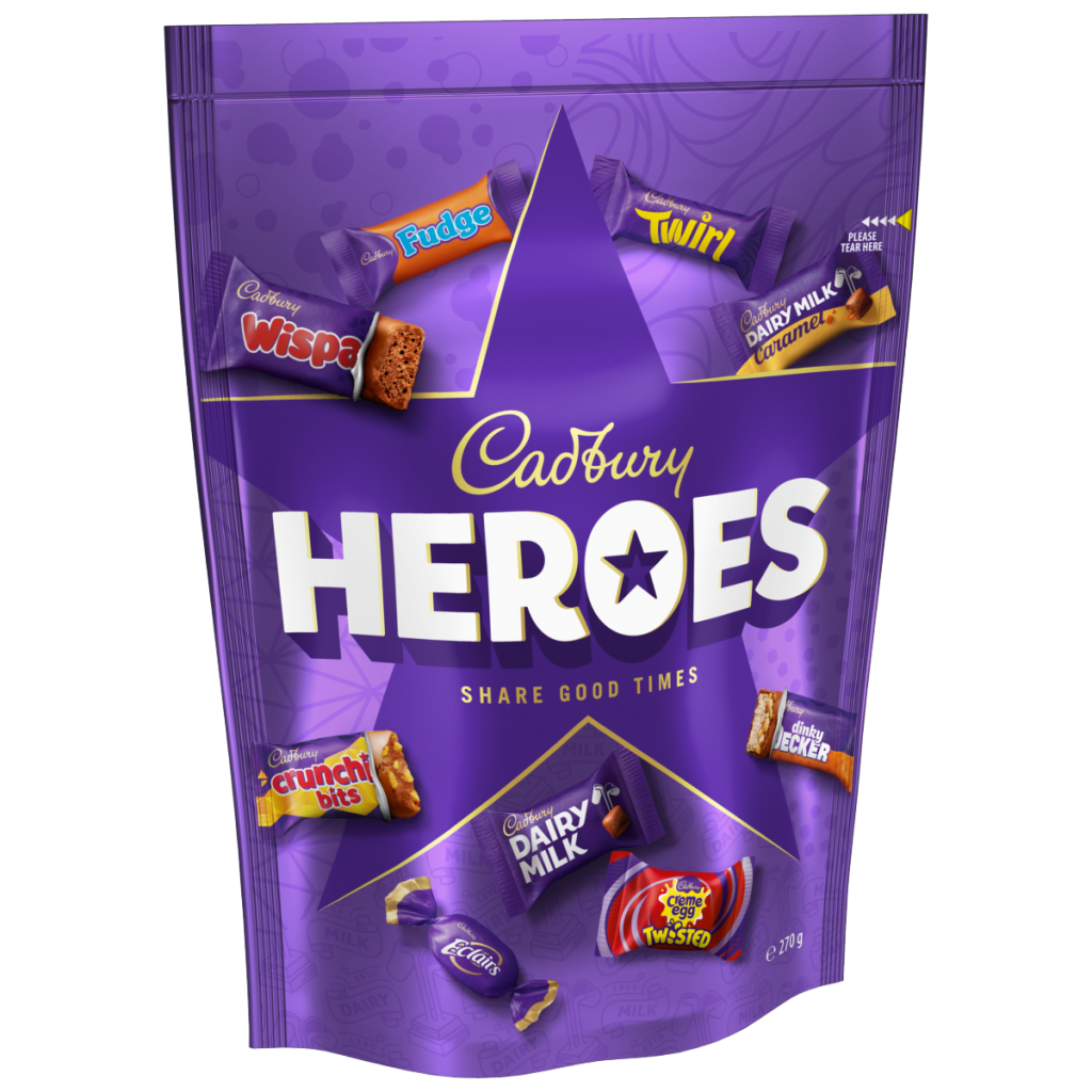 Cadbury Heroes Chocolate Pouch 270 g